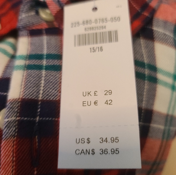 Abercrombie flannel shirt - Picture 2 of 5